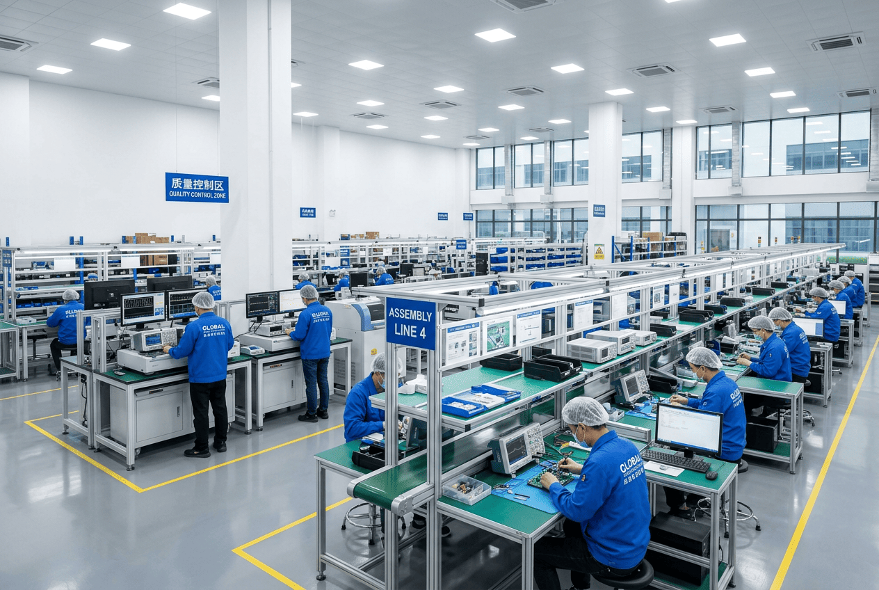EK Instruments manufacturing facility